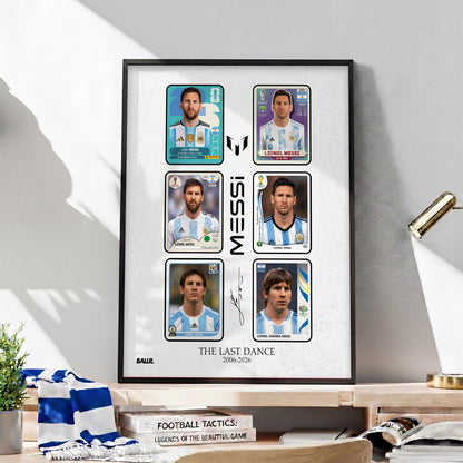 Messi Panini Cards The Last Dance