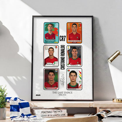 Cristiano Ronaldo  Panini Cards The Last Dance