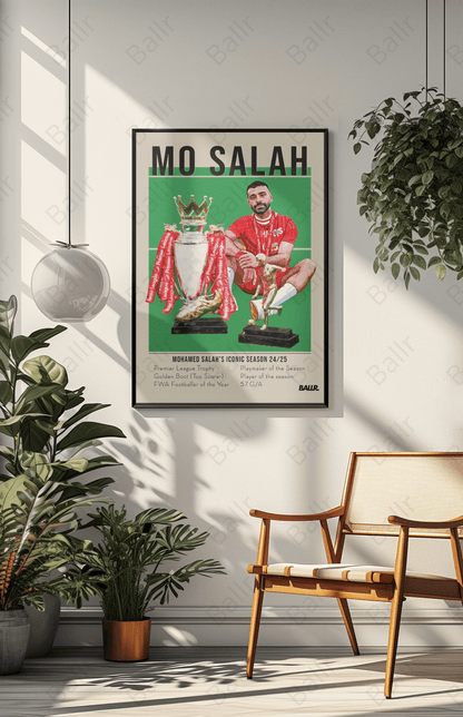 Mohamed Salah's Iconic Season 24/25