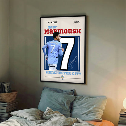 Omar Marmoush Man City Debut