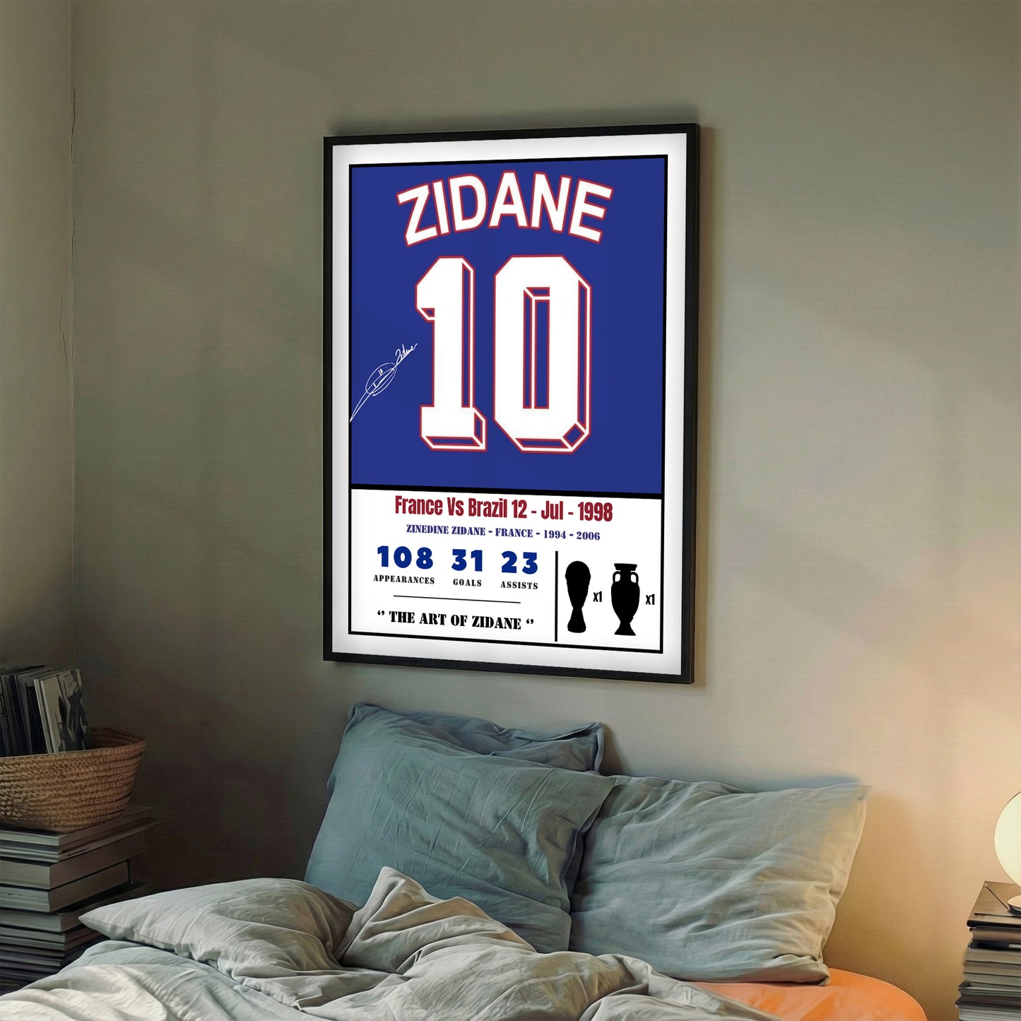 Zidane France 1998 Kit
