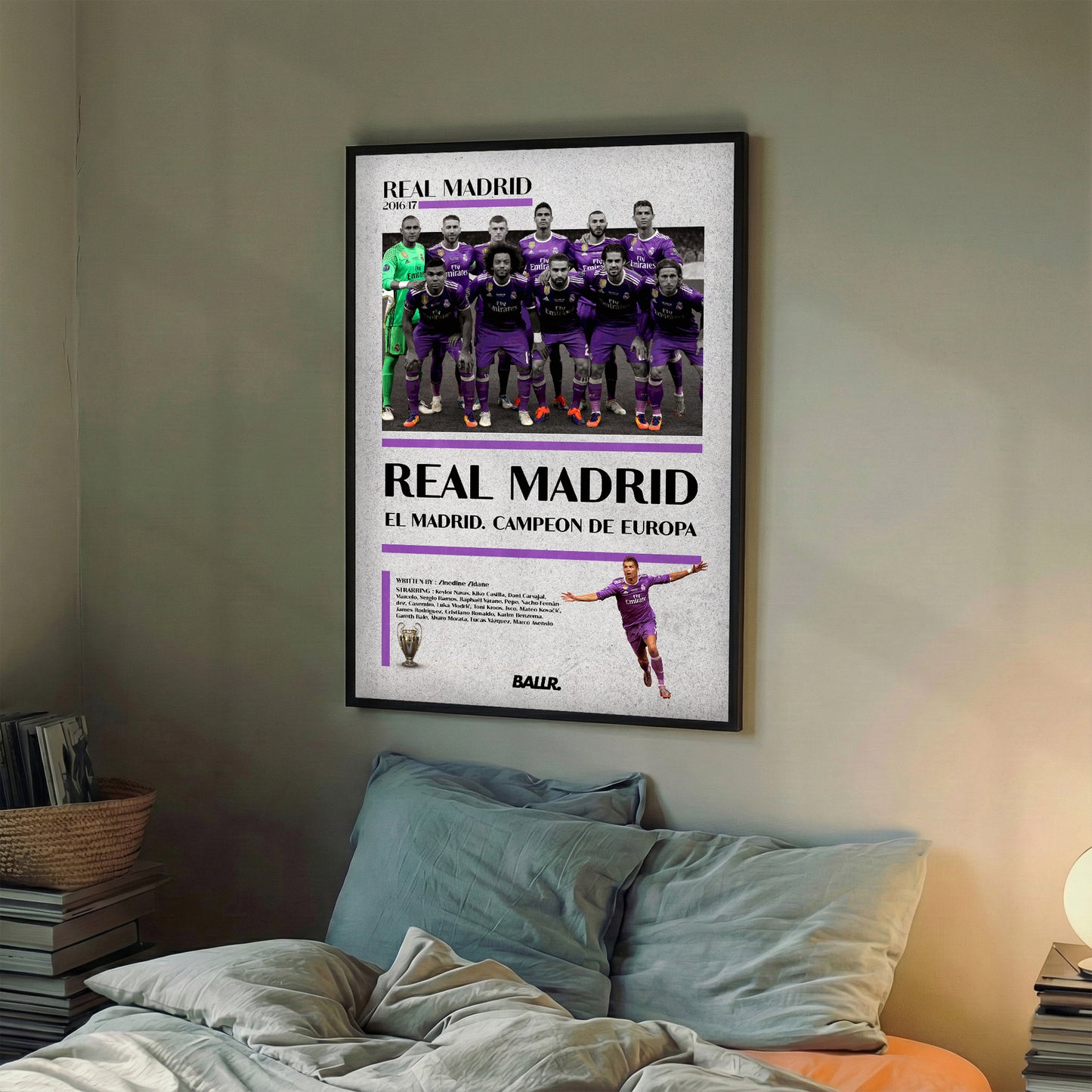 Real Madrid 16/17 UCL Champions