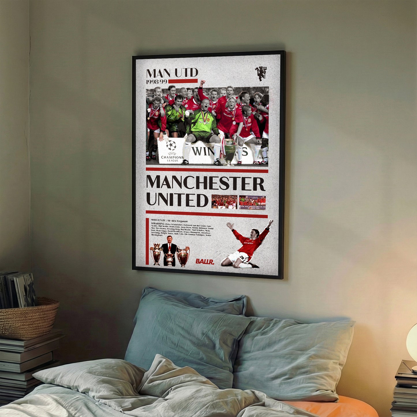 Manchester United 1998/1999 Iconic Treble Season