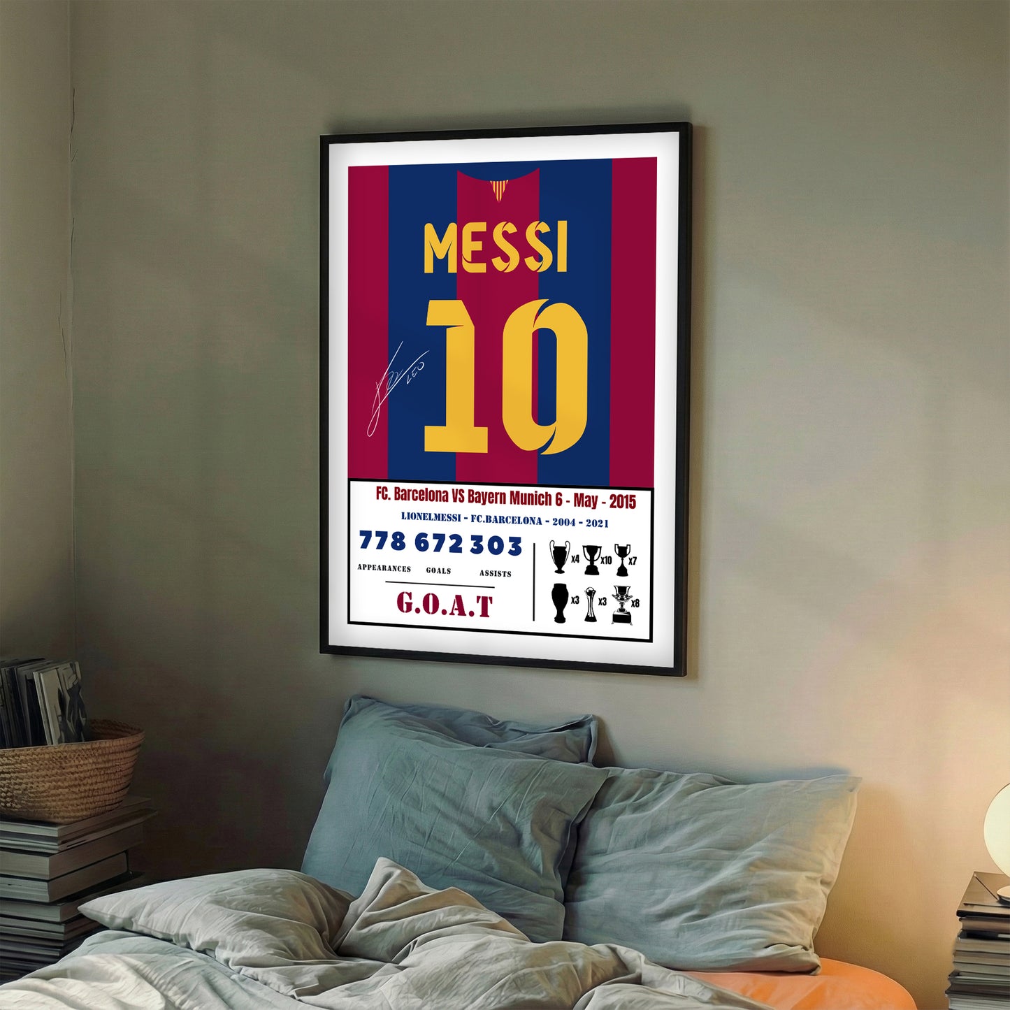 Messi Goal vs Bayern Munich 2015 Kit