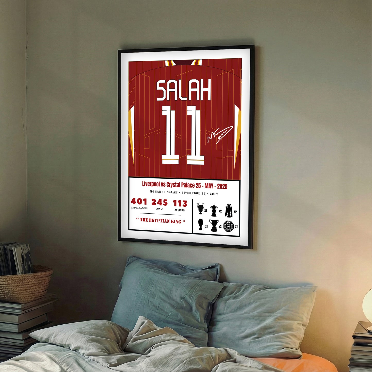 Mohamed Salah's Iconic Season 24/25 Kit