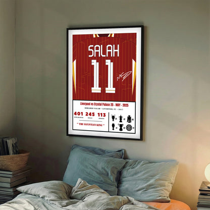 Mohamed Salah's Iconic Season 24/25 Kit