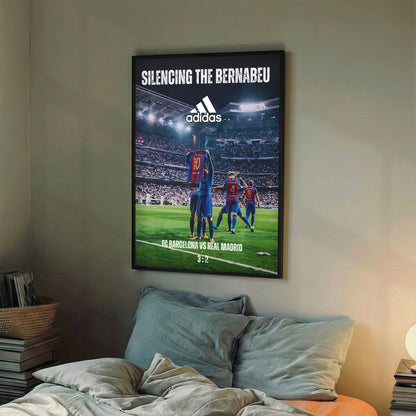 Messi Silencing The Bernabeu