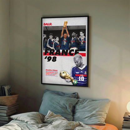 France Winning The World Cup 1998