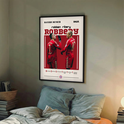 Arjen Robben x  Franck Ribéry "Robbery "