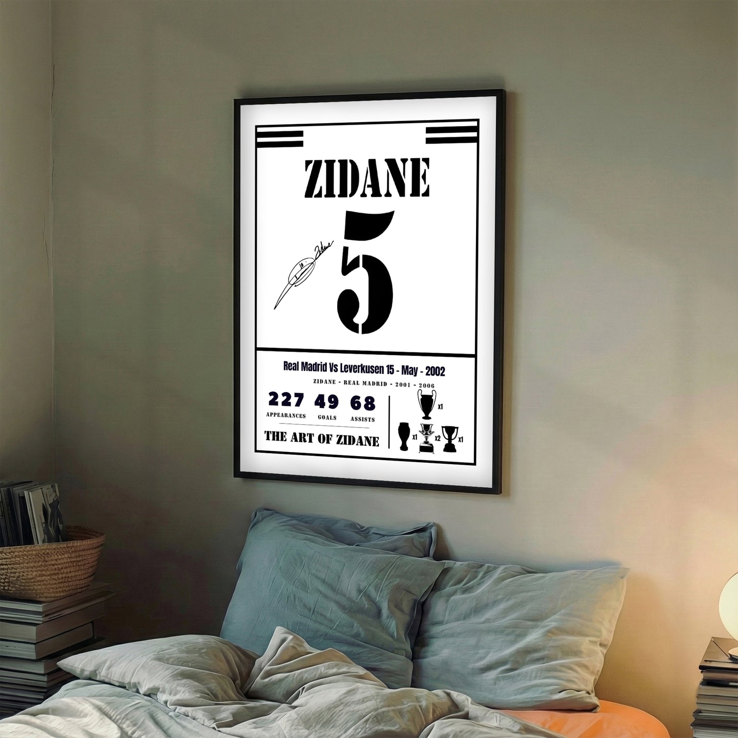 Zidane Kit 2002 Vs Leverkusen