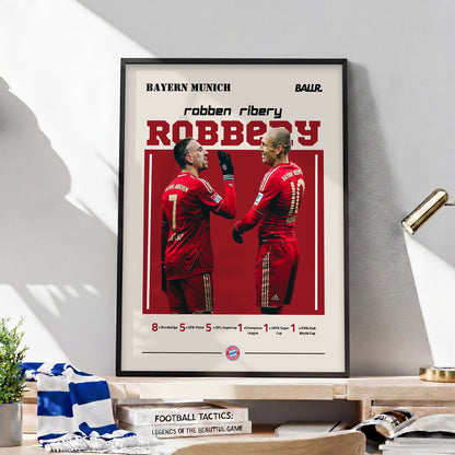 Arjen Robben x  Franck Ribéry "Robbery "