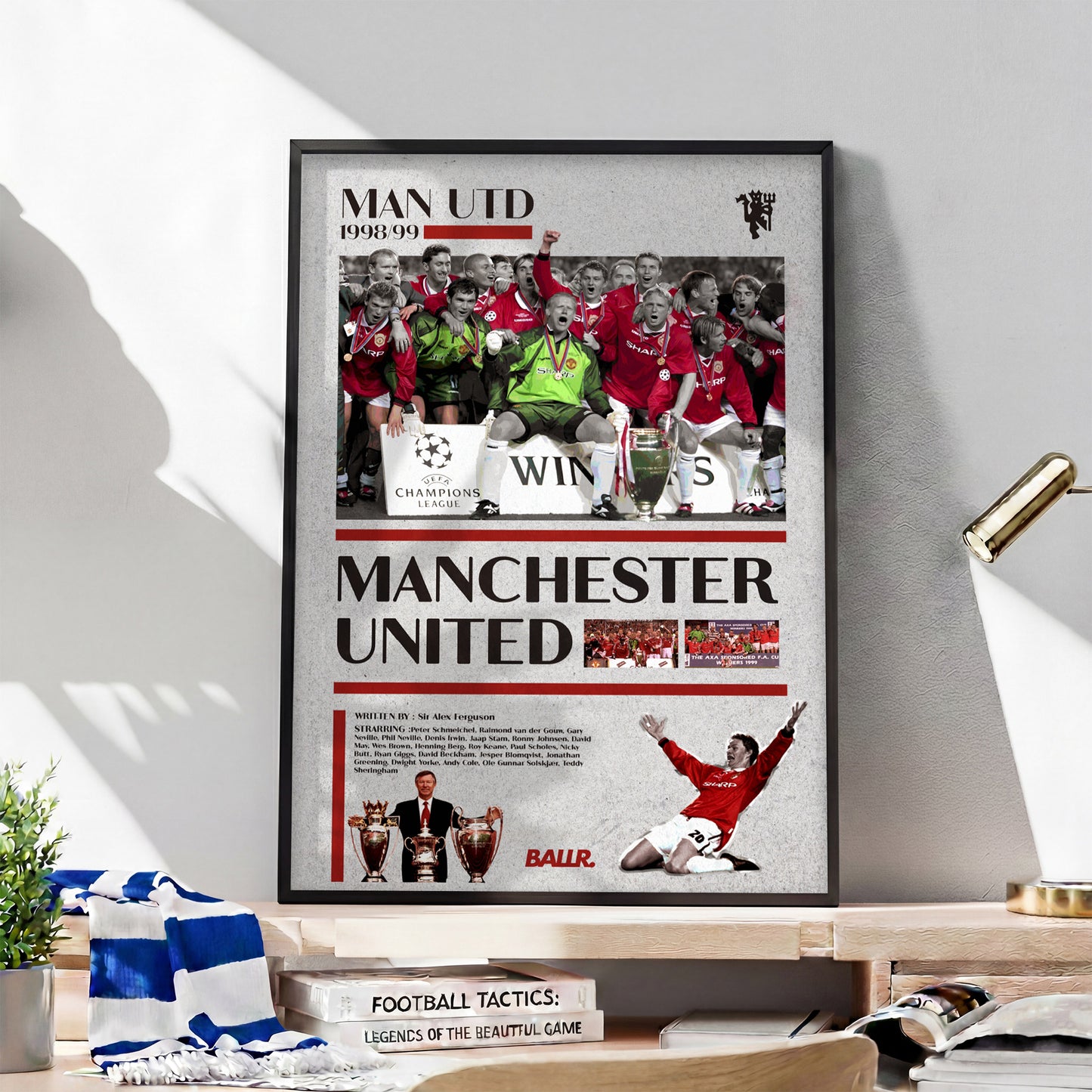 Manchester United 1998/1999 Iconic Treble Season
