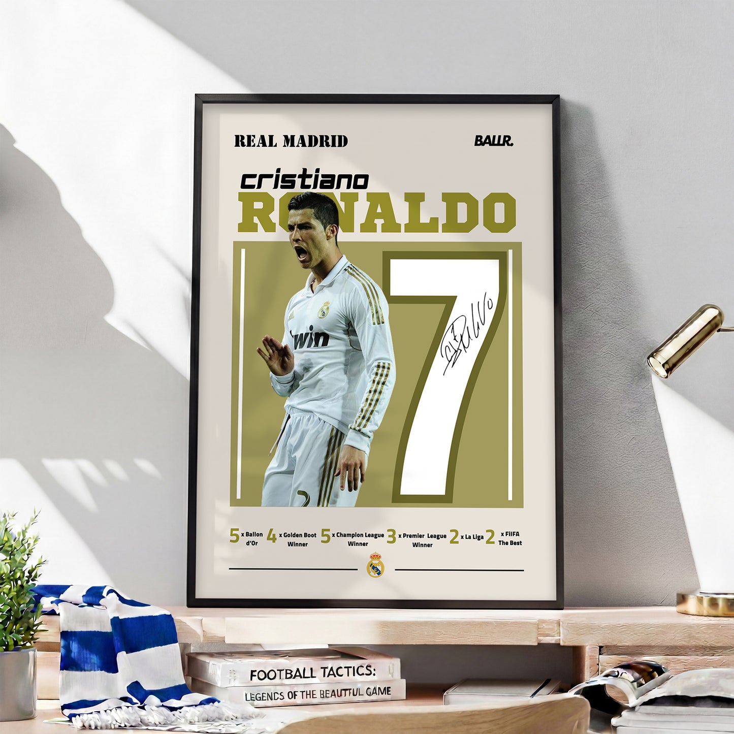 Cristiano Ronaldo Calma Celebration