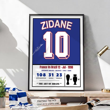Zidane France 1998 Kit