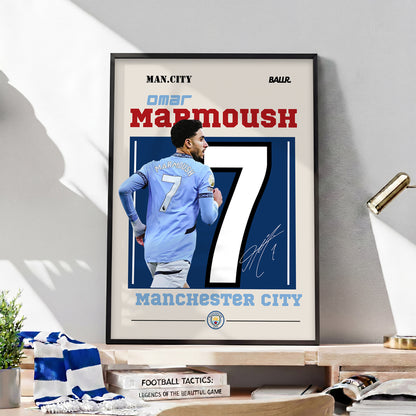 Omar Marmoush Man City Debut