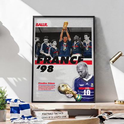 France Winning The World Cup 1998