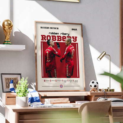 Arjen Robben x  Franck Ribéry "Robbery "