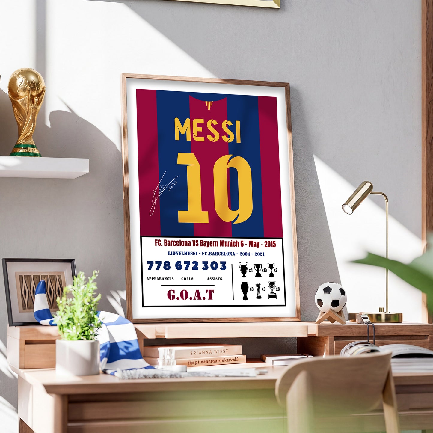 Messi Goal vs Bayern Munich 2015 Kit