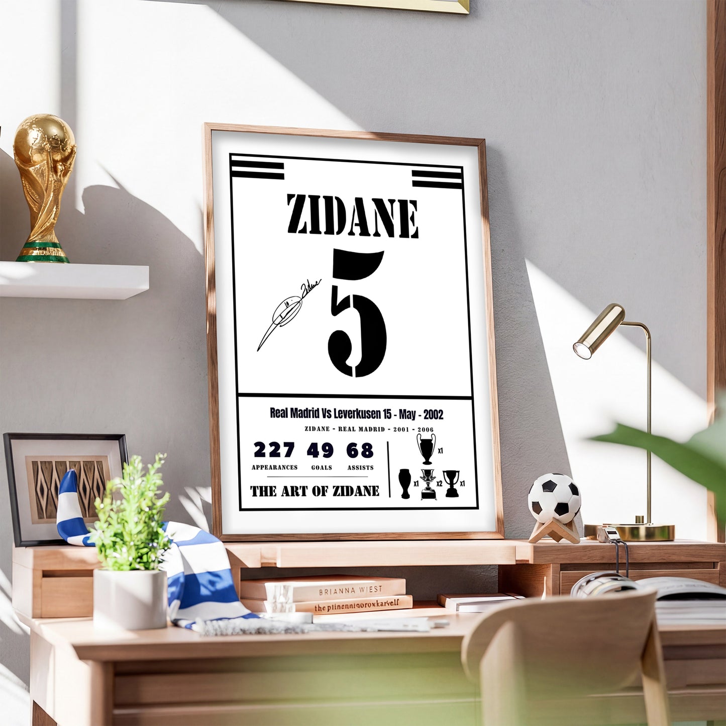 Zidane Kit 2002 Vs Leverkusen