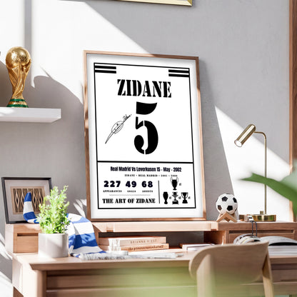 Zidane Kit 2002 Vs Leverkusen