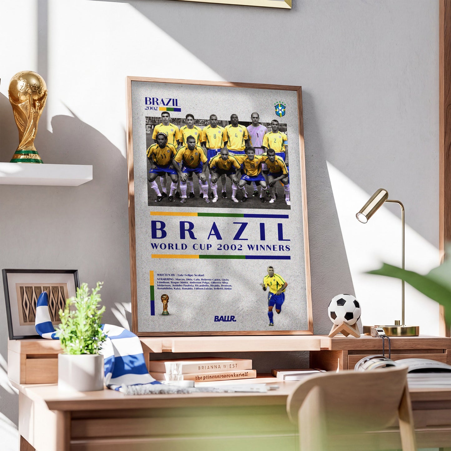 Brazil Winning The World Cup 2002