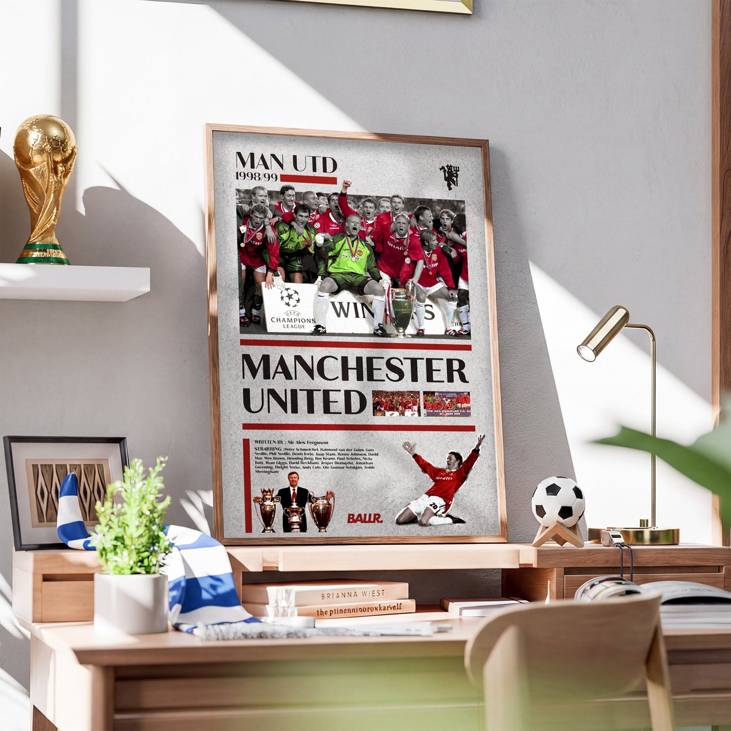 Manchester United 1998/1999 Iconic Treble Season