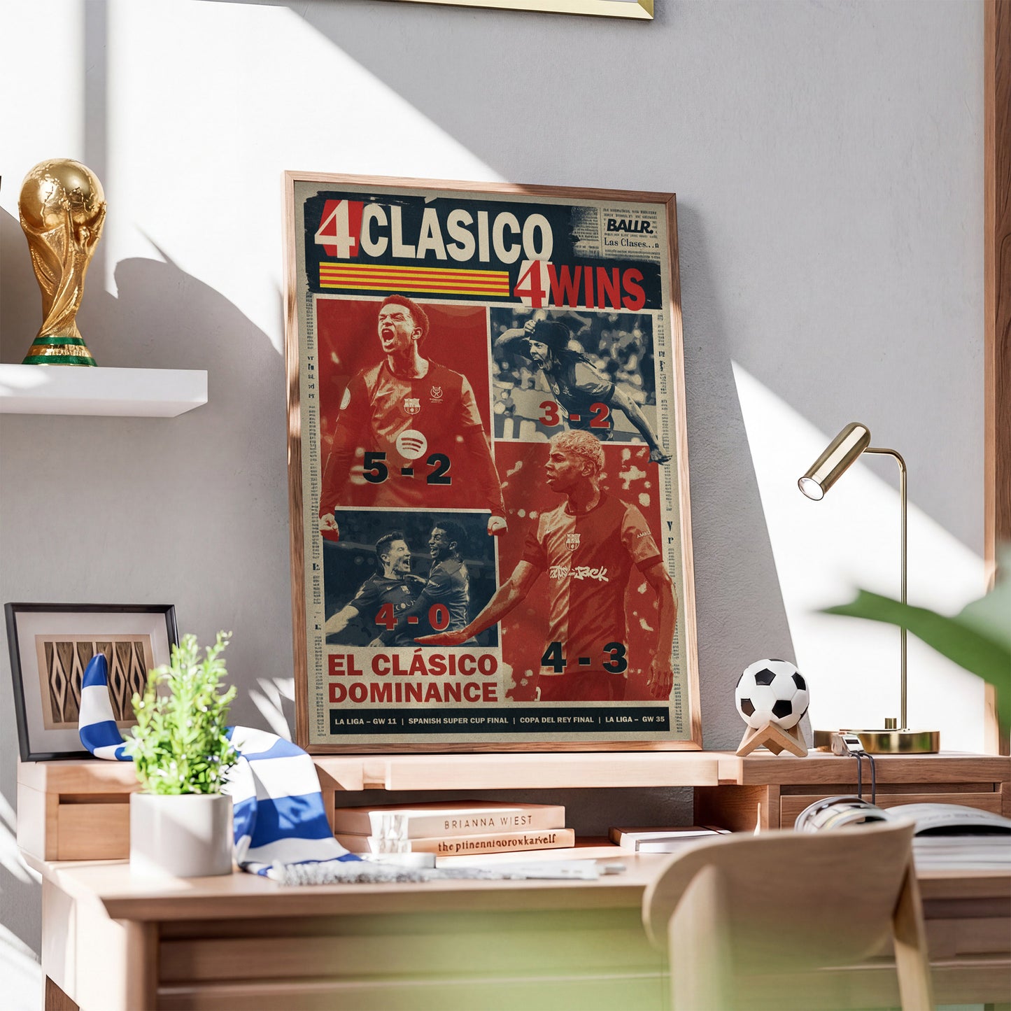 4 Clásicos 4 Wins for Barcelona