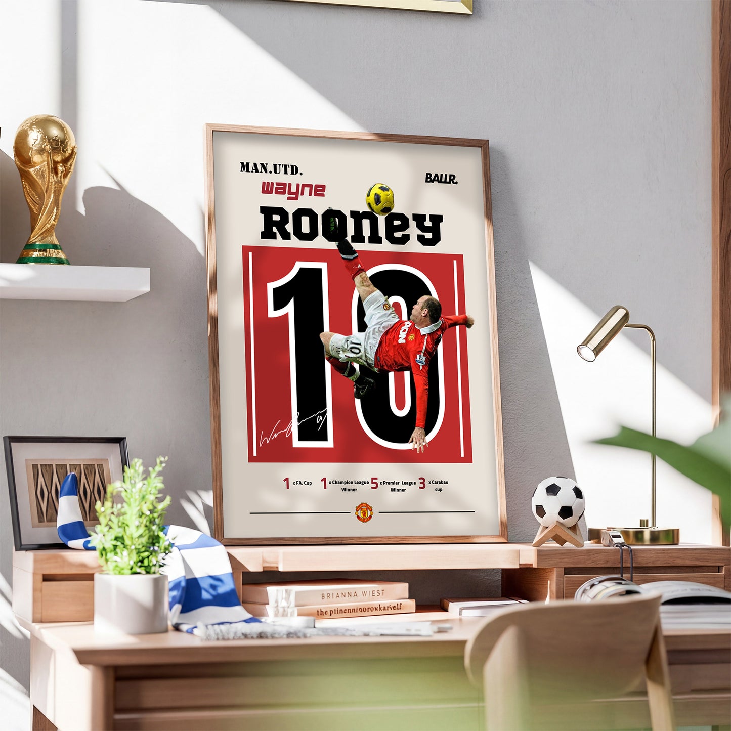 Wayne Rooney's iconic bicycle kick