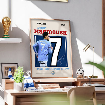 Omar Marmoush Man City Debut