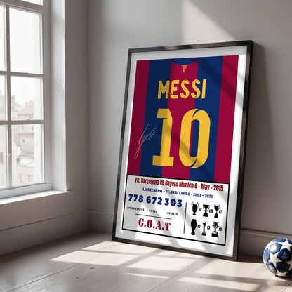 Messi Goal vs Bayern Munich 2015 Kit