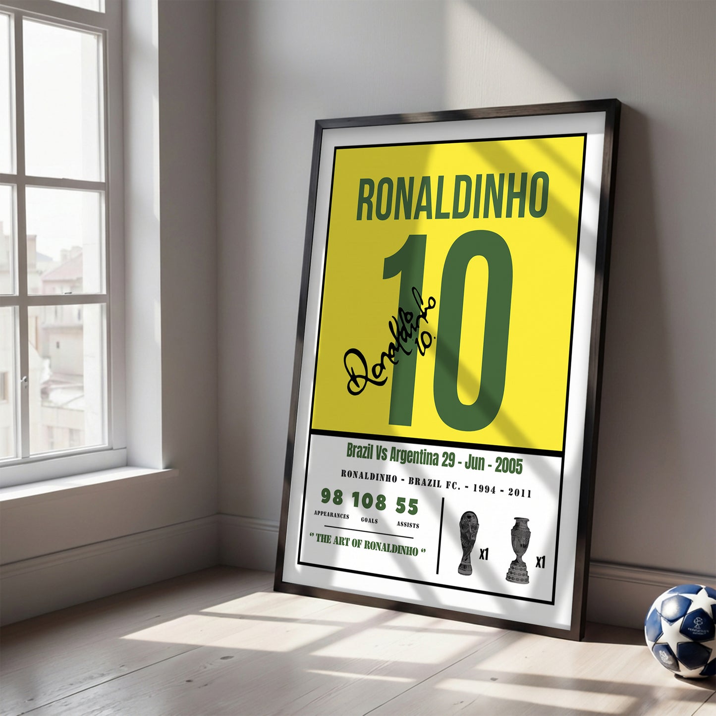 The Art Of Ronaldinho Kit