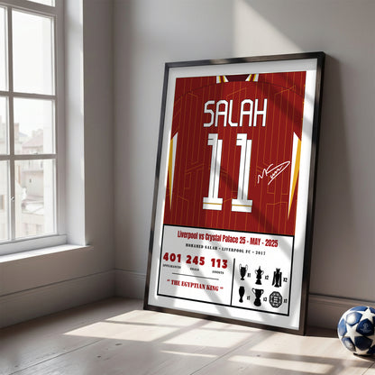 Mohamed Salah's Iconic Season 24/25 Kit