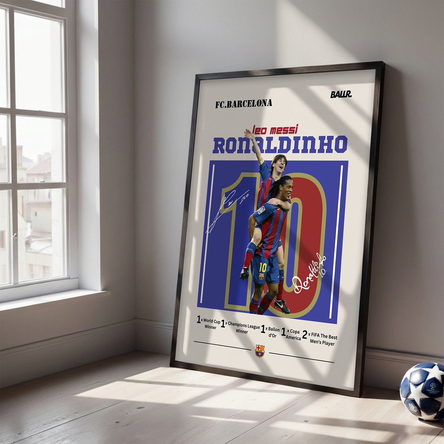 Ronaldinho x Messi 2005