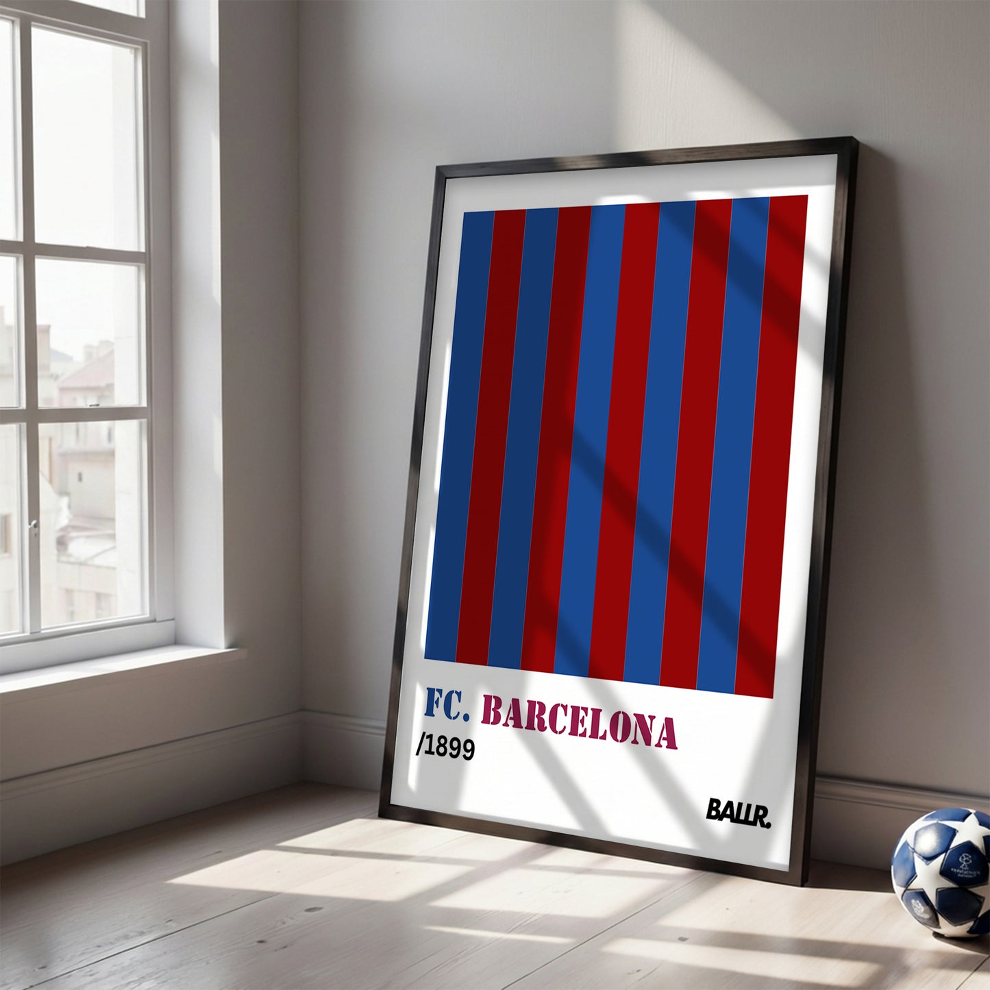 Barcelona Vintage Shirt Poster