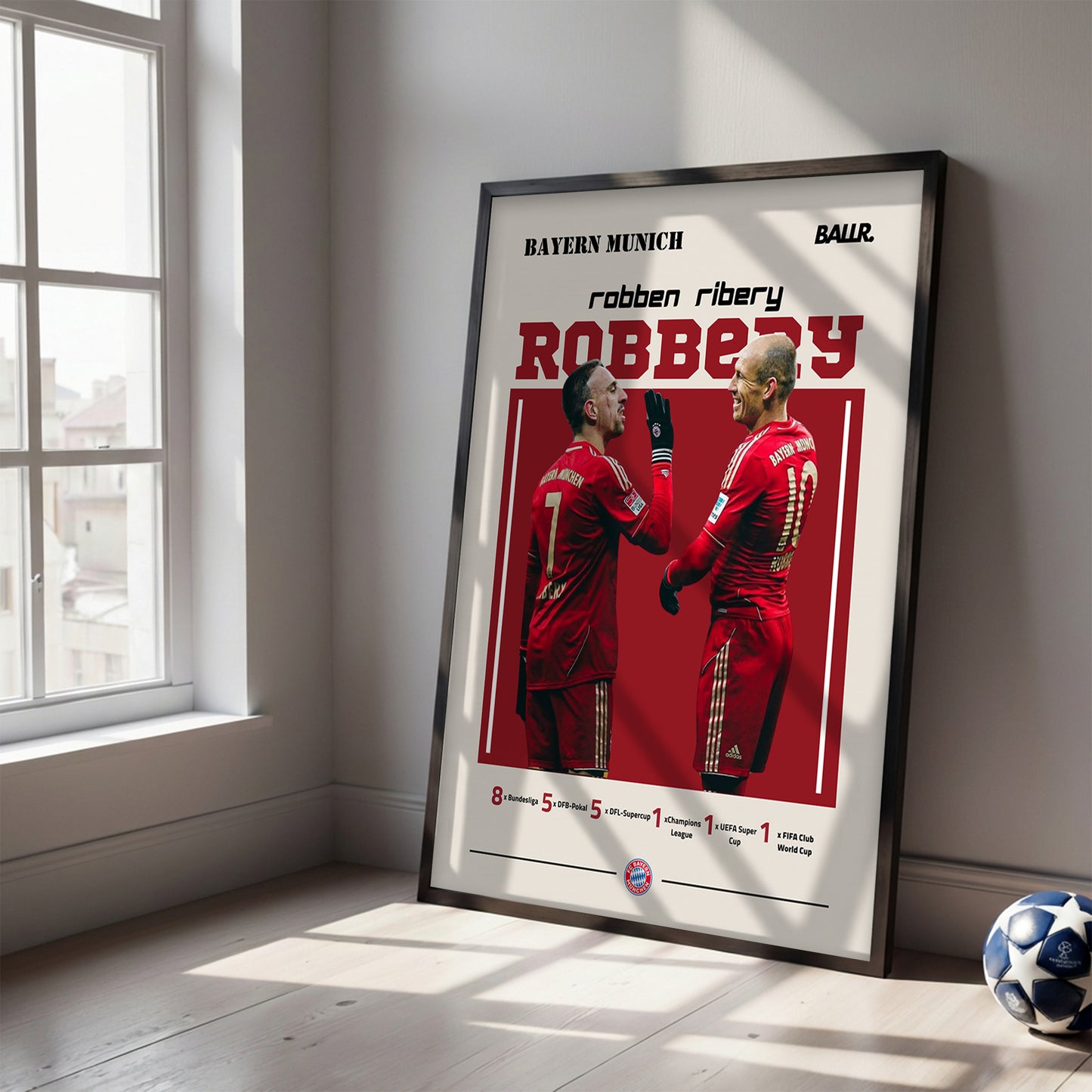 Arjen Robben x  Franck Ribéry "Robbery "