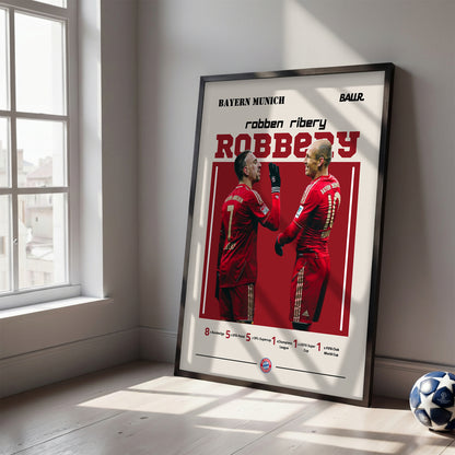 Arjen Robben x  Franck Ribéry "Robbery "