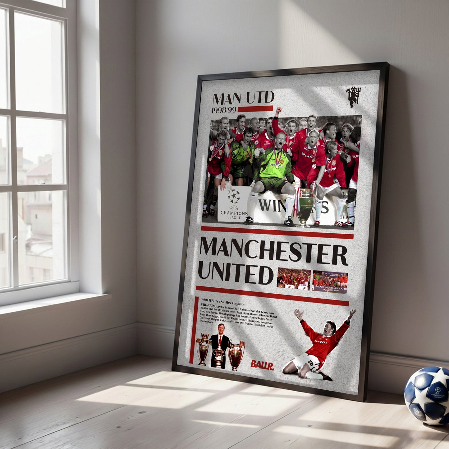 Manchester United 1998/1999 Iconic Treble Season