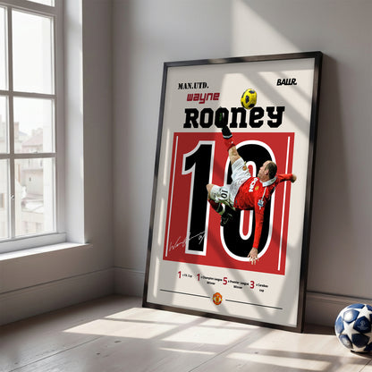 Wayne Rooney's iconic bicycle kick