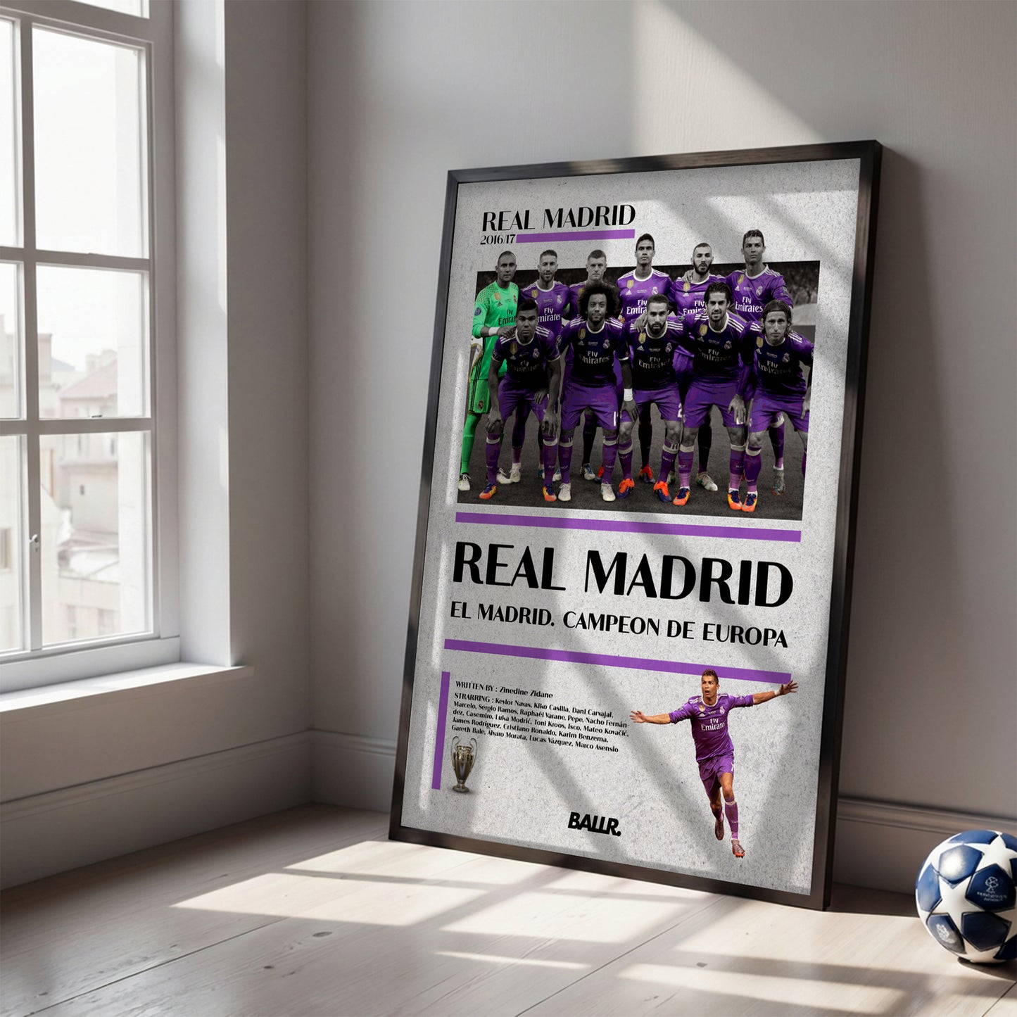 Real Madrid 16/17 UCL Champions
