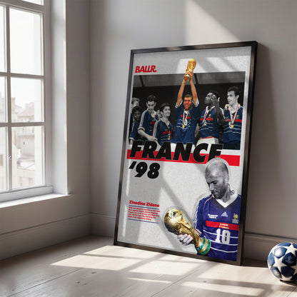 France Winning The World Cup 1998