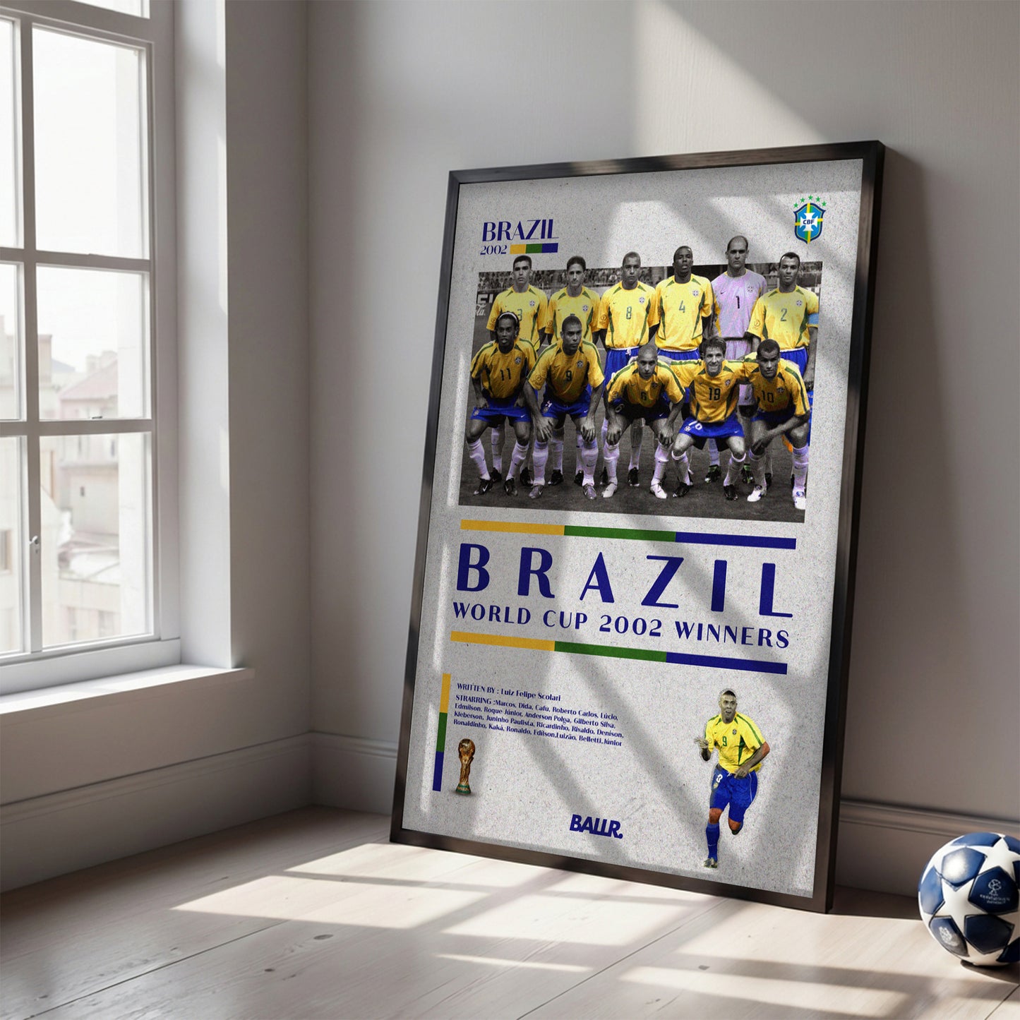 Brazil Winning The World Cup 2002