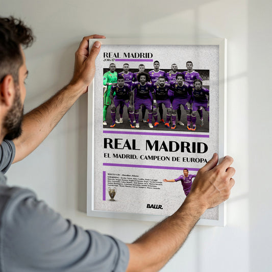 Real Madrid 16/17 UCL Champions