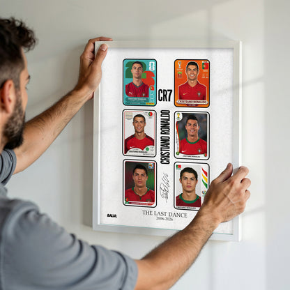 Cristiano Ronaldo  Panini Cards The Last Dance