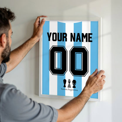 Personalised Argentina 1986 World Cup
