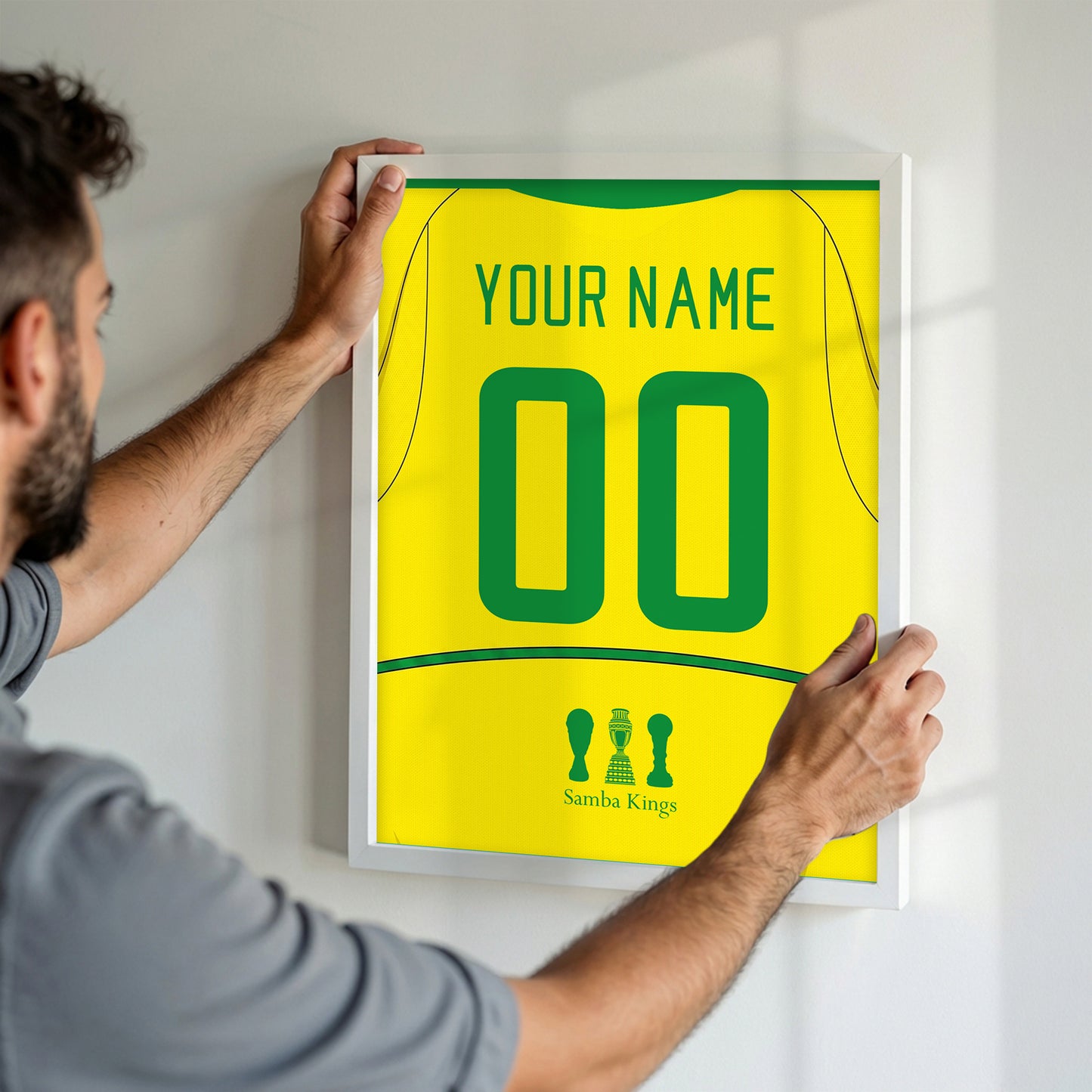 Personalised Brazil 2002 World Cup