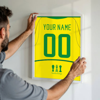 Personalised Brazil 2002 World Cup