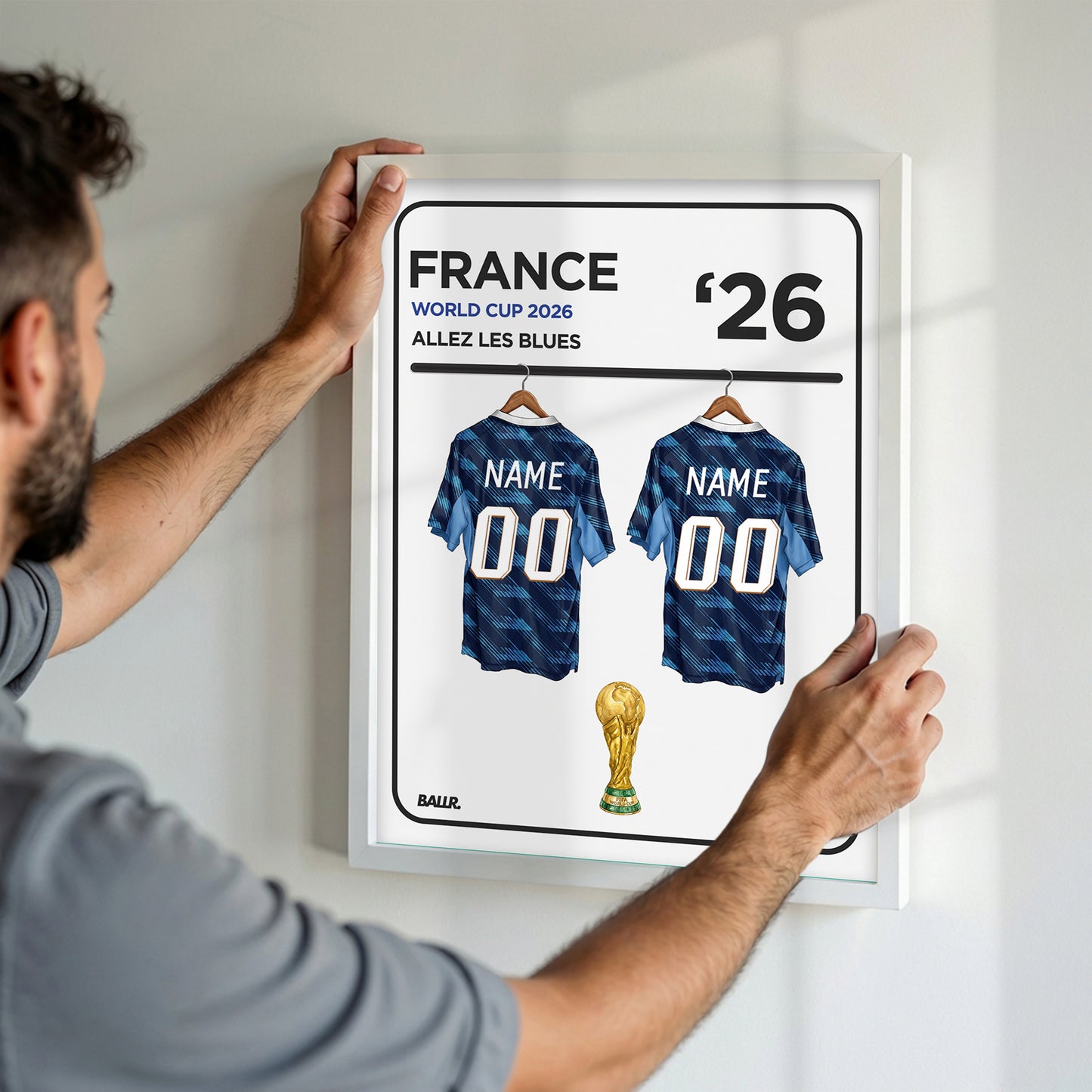 France Personalised Locker Room World Cup Kit 2026