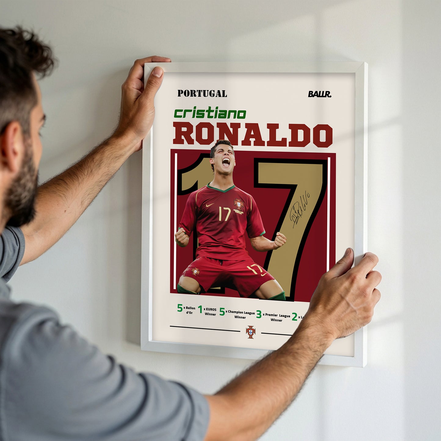 Cristiano Ronaldo WC Debut
