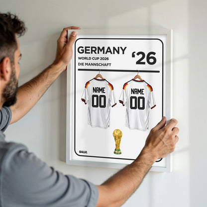 Germany Personalised Locker Room World Cup Kit 2026