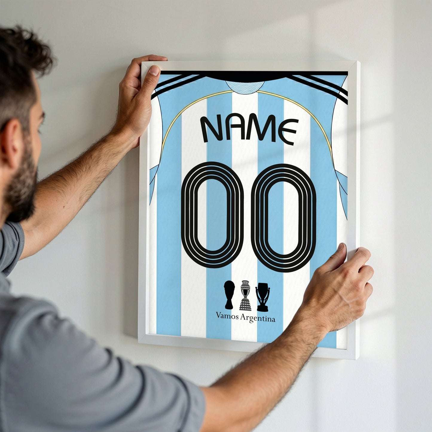 Personalised Kit Argentina 2006 World Cup